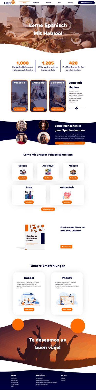 Habloo – der erste Entwurf von 2020