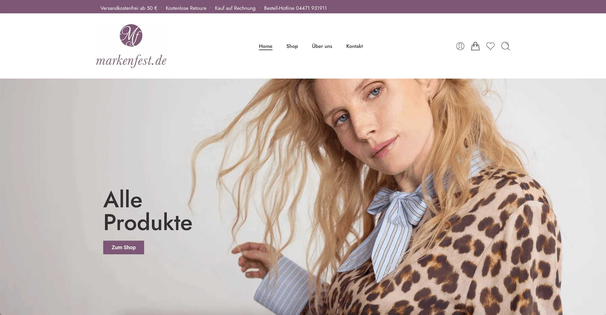 WooCommerce Online-Shop Markenfest